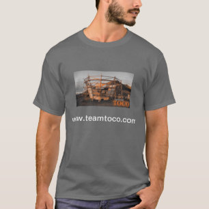 Je suis avec le T-shirt de Toco (gris-foncé)