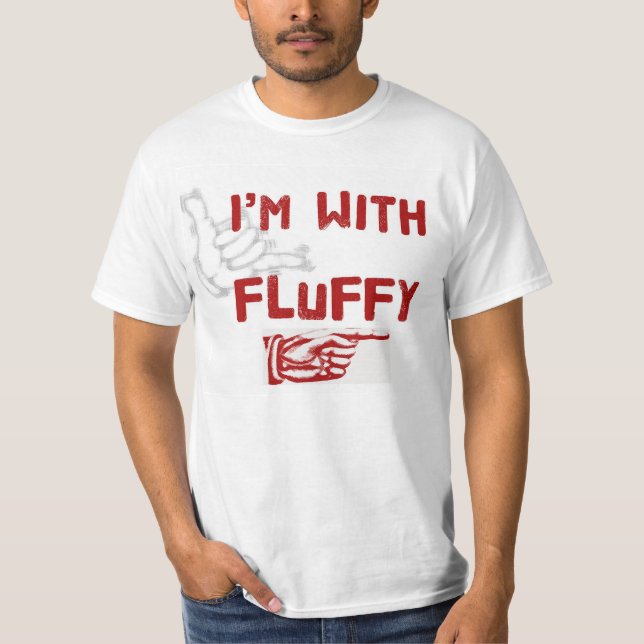 Je suis avec le T-shirt pelucheux (Devant)