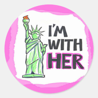 Je suis avec son autocollant