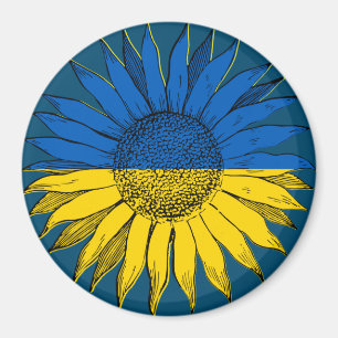 Je suis avec Ukraine Magnet