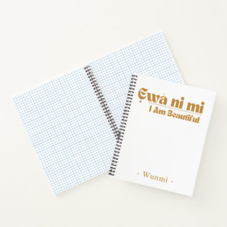 Je Suis Beau Cahier — Cadeau pour Elle