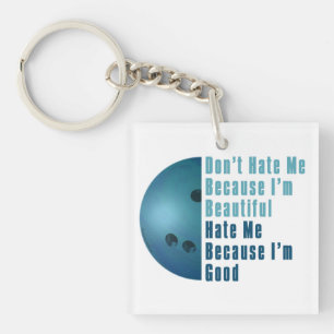 Je Suis Beau Je Suis Bon Bowling Bleu