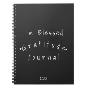 Je suis bénis Journal de gratitude chrétien