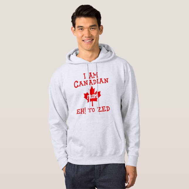 ​ Je suis Canadien de Eh! à Zed - Sweat - shirt à  (Devant entier)