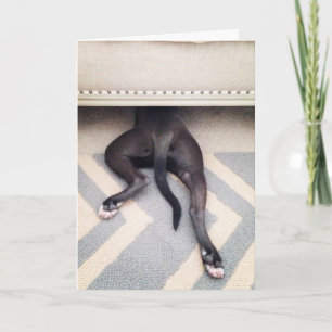 Je suis carte de voeux désolée