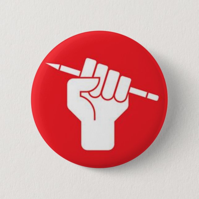 Je Suis Charlie #JeSuisCharlie PARIS Button (Vorderseite)