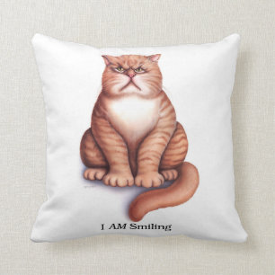 JE SUIS coussin de sourire