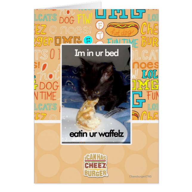 Je suis dans votre lit (Devant)