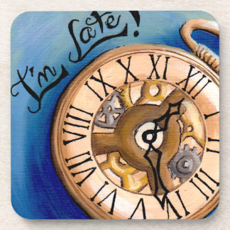 Je suis de défunts dessous de verre Alice dans des