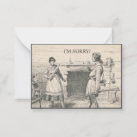 Je suis désolé carte