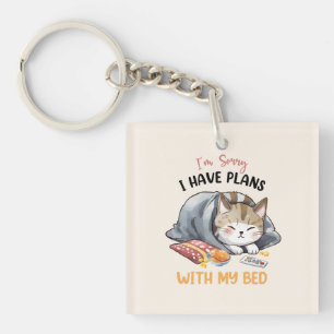 Je suis désolé, j'ai des plans avec mon lit - Chat