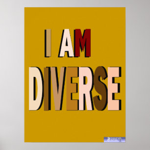 Je Suis Diverse Poster
