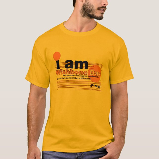 Je suis fourchette que le jour 6ème peut T-shirt (Devant)