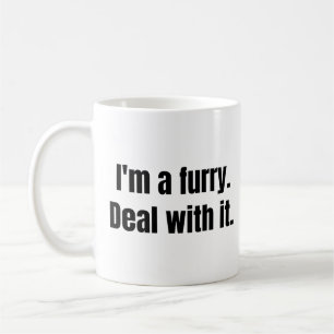 Je suis furieux. Traitez-en. tasse de café