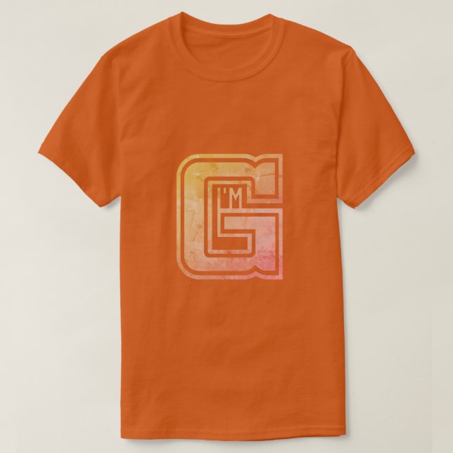 Je suis G T-Shirt (Design devant)