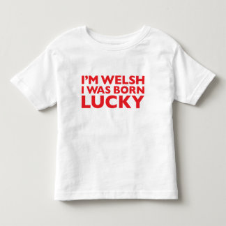 Je suis Gallois que j'étais T-shirt chanceux né