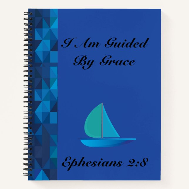 Je Suis Guidée Par Grace Journal (Devant)