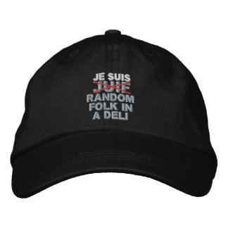 Je Suis Hat Bestickte Kappe