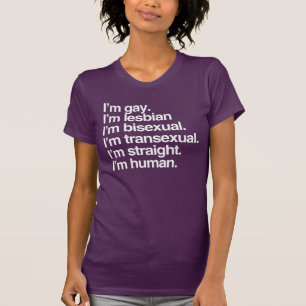 Je suis humain tout comme vous T-Shirt