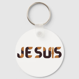 Je Suis - Ich bin Jesus-Begriff Schlüsselanhänger