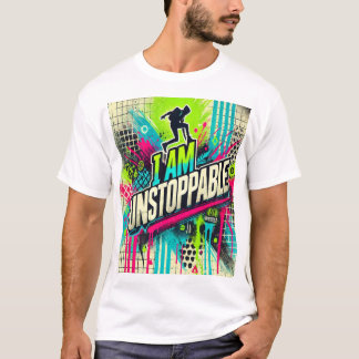Je Suis Inarrêtable - Graffiti Art T-Shirt