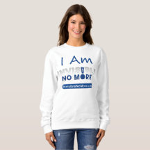 Je suis invisible pas plus - sweatshirt
