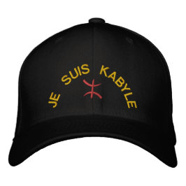 Je Suis Kabyle Bestickte Baseballkappe