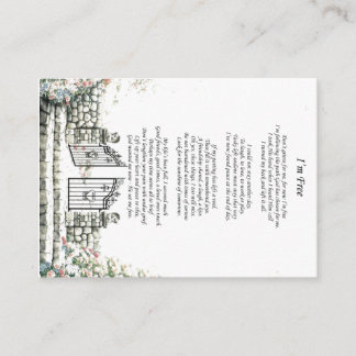 Je suis la carte commémorative Black Back