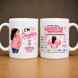 Je suis la conception de mug pour fille Cadeau p