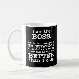 Je Suis La Mug Humoristique Du Patron
