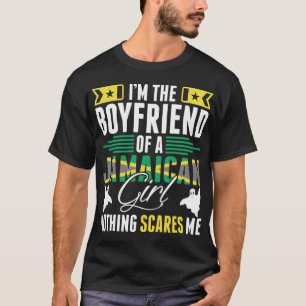 Je Suis La Petite-Amie D'Un Tshirt Féminin Jamaïca