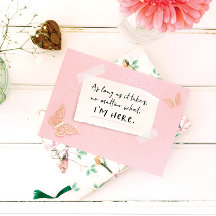 Je suis là pour vous, peu importe quelle carte