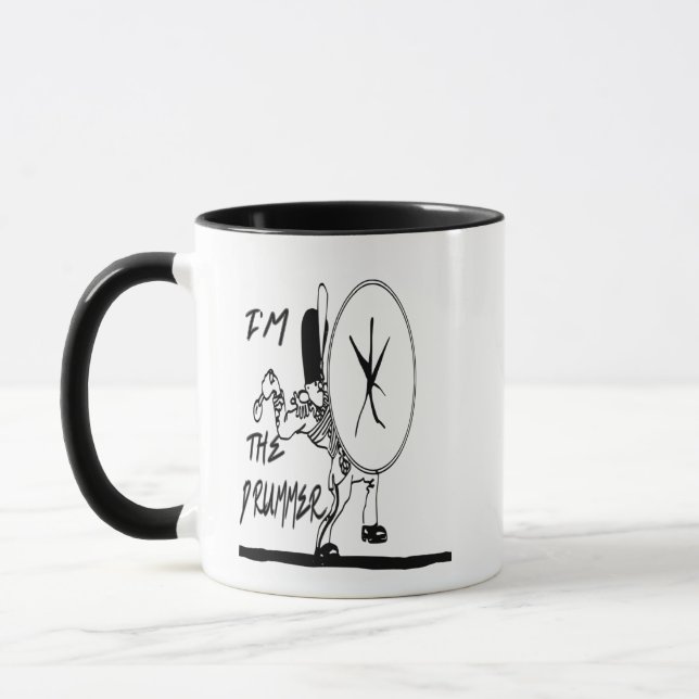 Je suis le Drummer Coffee/Thé Mug (Gauche)