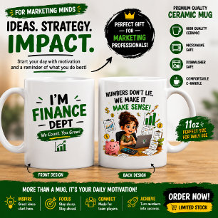 Je suis le mug du département Marketing