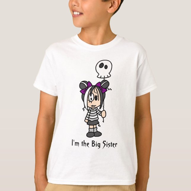 Je suis le T-shirt de grande soeur (Devant)