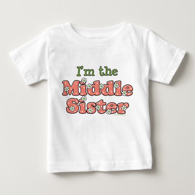 Je suis le T-shirt de la Grande Soeur - Customisé (Devant)