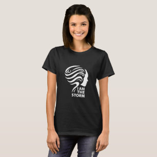 Je suis le T-shirt de noir de tempête