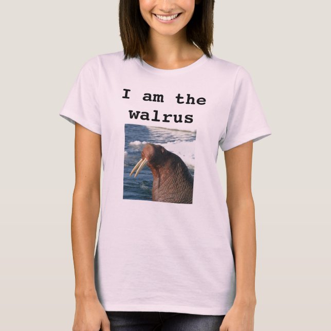 Je suis le t-shirt Walrus (Devant)
