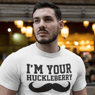 JE SUIS LES T-shirts FUNNY DE VOTRE HOMME HUCKLEBE