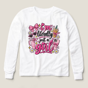 Je Suis Littéralement Juste Une Fille Rose Art Est