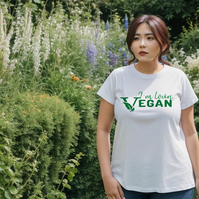 Je suis Lovin Vegan T-shirt (Créateur téléchargé)