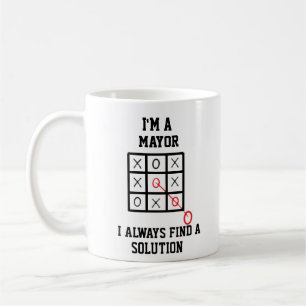Je Suis Maire Je Trouve Toujours Une Solution Mug