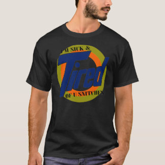 Je suis malade et fatigué des serpents U — T-shirt