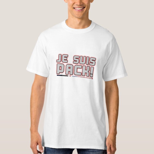 Je Suis Pack!  "ScHÖRT" T-Shirt (Vorderseite)