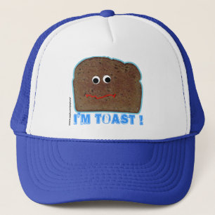 Je suis pain grillé ! casquette humoristique de