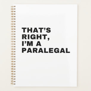 JE SUIS PARALÉGAL.