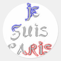 Je Suis Paris Art Print