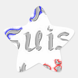 Je Suis Paris Art Print Stern-Aufkleber
