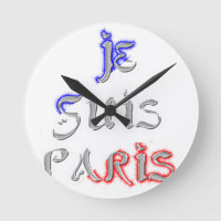 Je Suis Paris I Liebe Paris Textkunst drucken