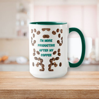 Je suis plus productif après ma tasse de café